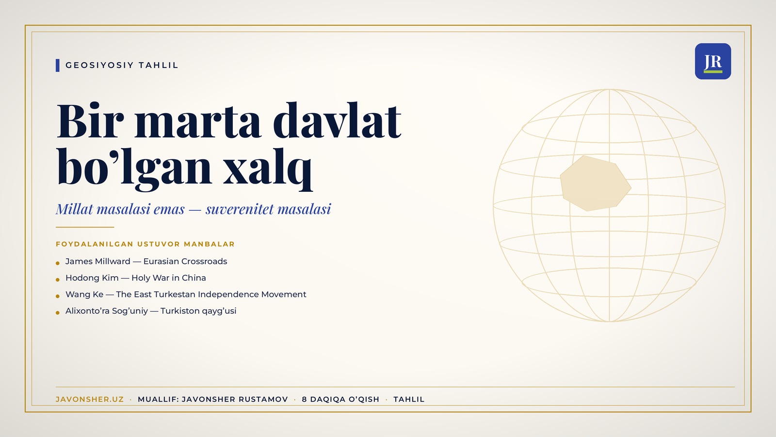 Bir marta davlat bo’lgan xalq