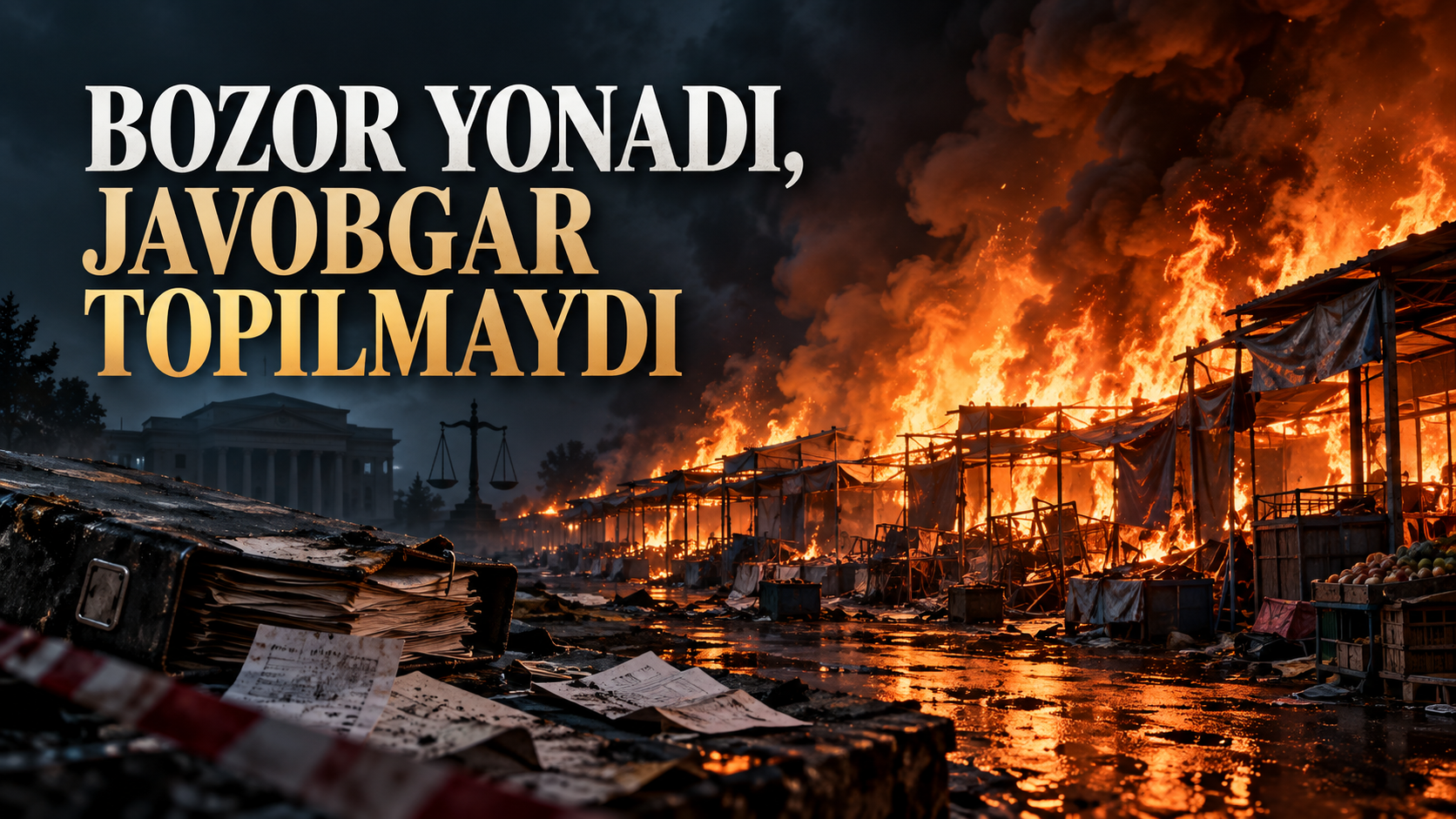 Bozor yonadi, javobgar topilmaydi